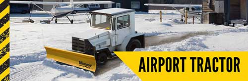 Meyer Airport Tractorr Snow Plow
