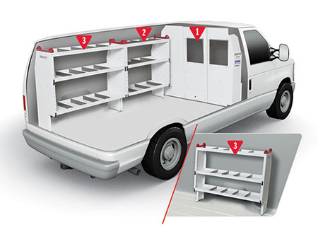 Weather Guard Basic Van Configuration