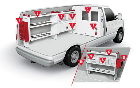 Weather Guard Contractor Van Configuration