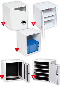 Weather Guard Locking Storage & CATV Cabinets