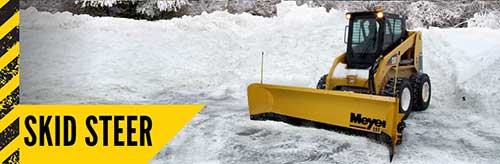 Meyer Skid Steer Snow Plow